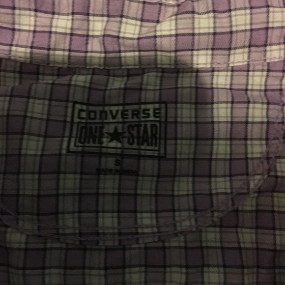 Converse plaid top - Picture 2 of 5
